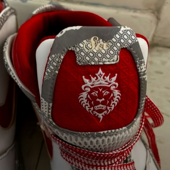 LeBron XI Ohio State Nikes - Picture 3 of 9